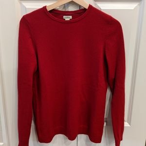 Red Cashmere Sweater (L.L. Bean)